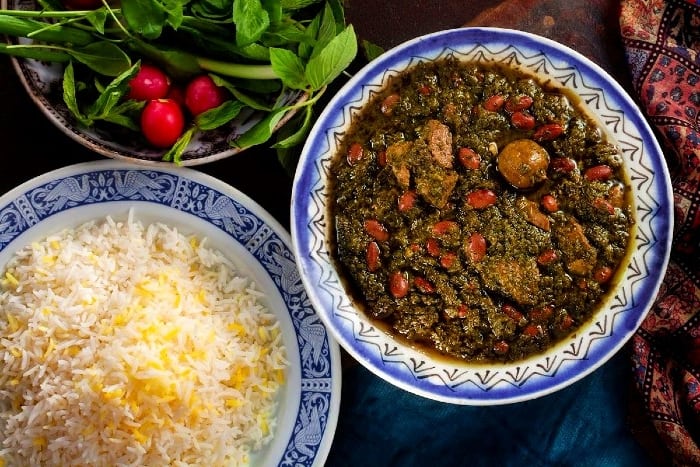 خورشت قورمه سبزی