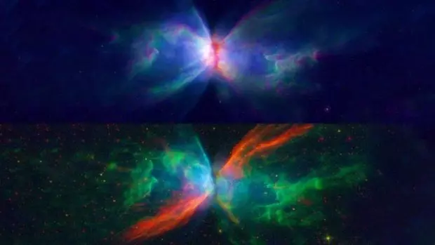 Butterfly Nebula 1 Copy 620x349 1 صدای حیرت انگیز فضا(سحابی پروانه) را گوش دهید