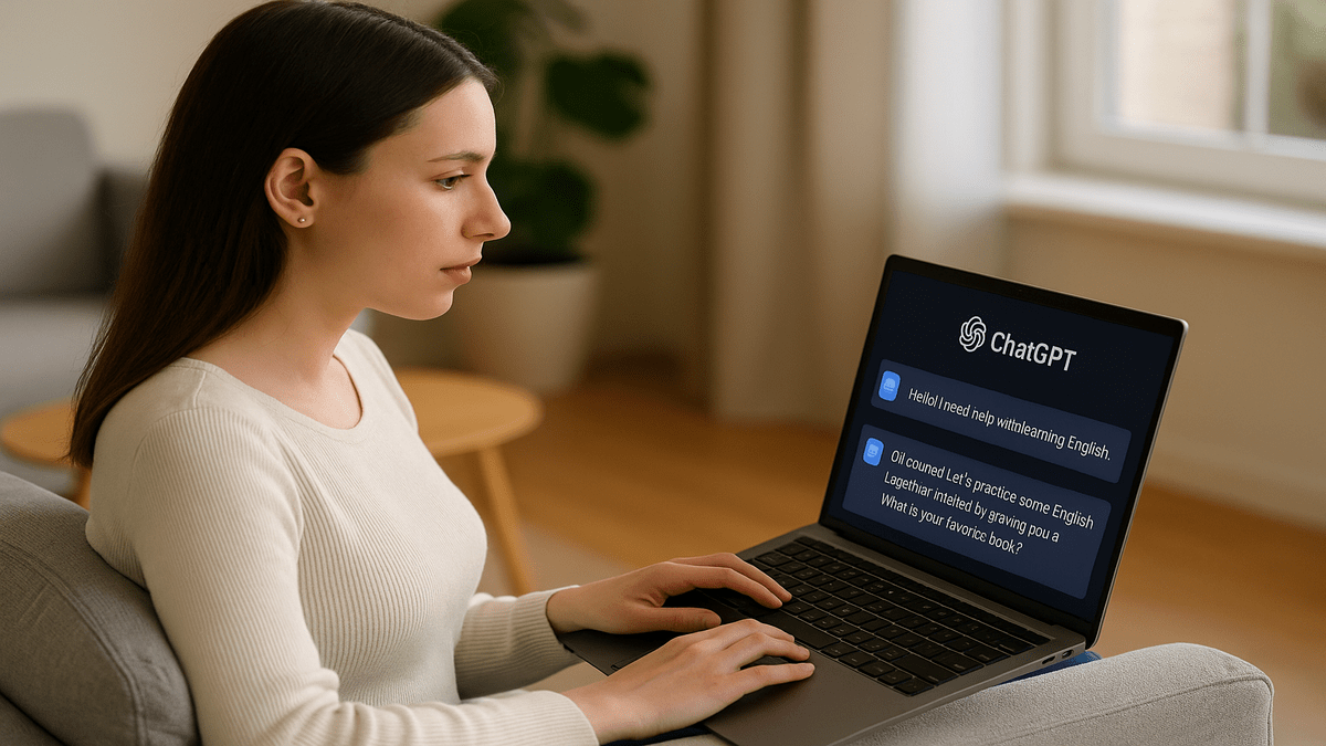 آموزش زبان انگلیسی با ChatGPT